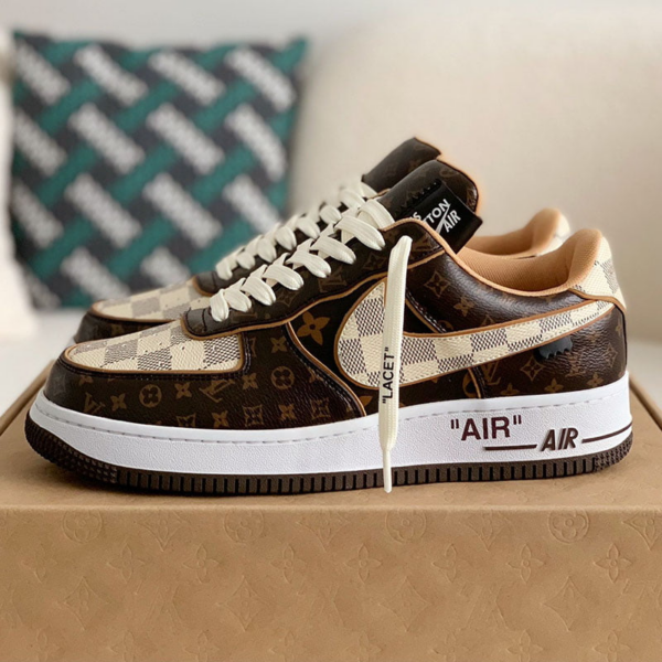 Air Force 1 Low Louis Vuitton Monogram Brown Best Quality