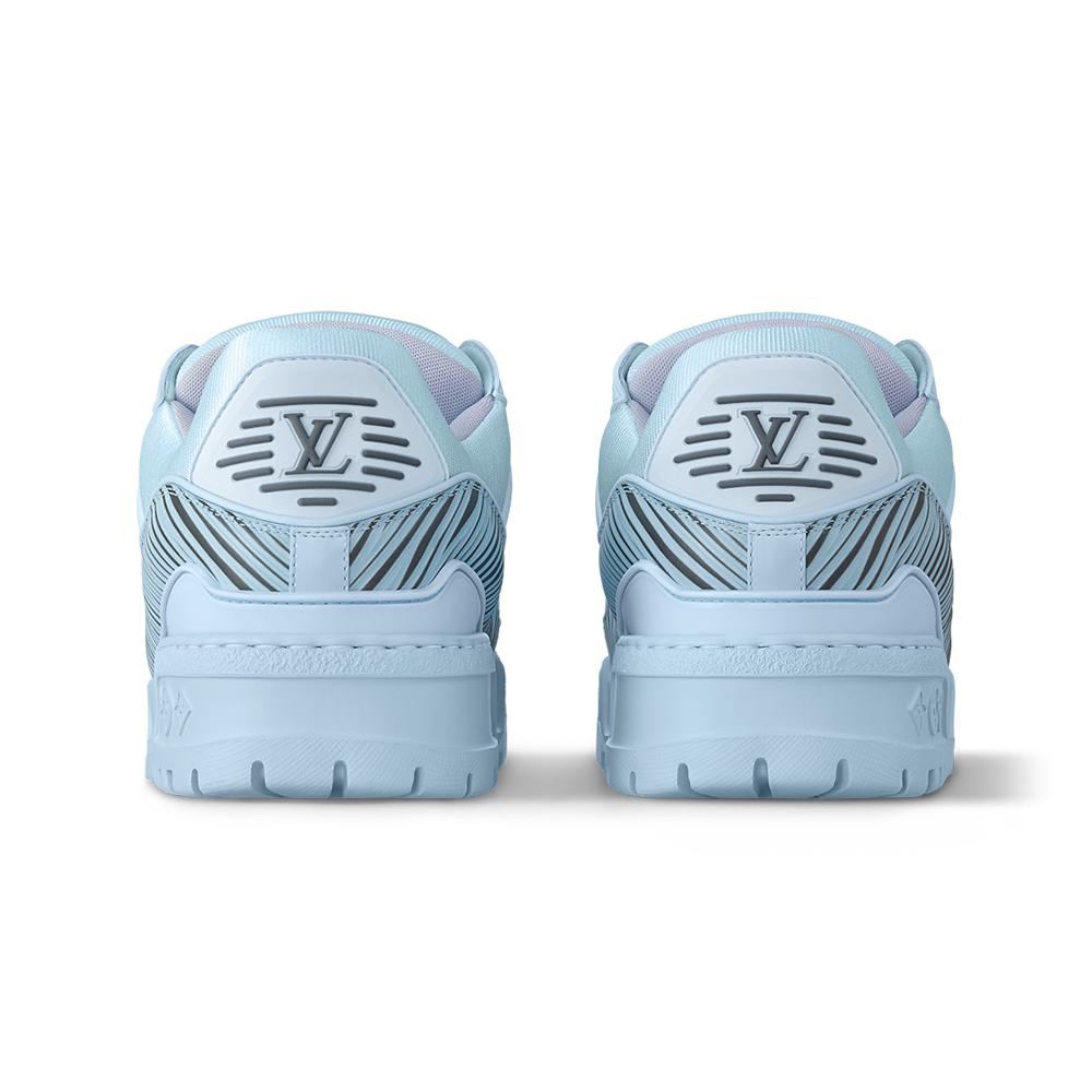 Louis Vuitton x Park Seo-Bo - LV Maxi Trainer Calf Leather Blue