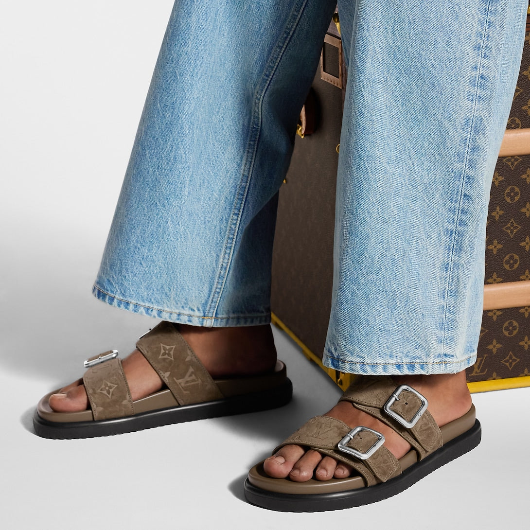 LV Venice Mule 'Khaki Green'