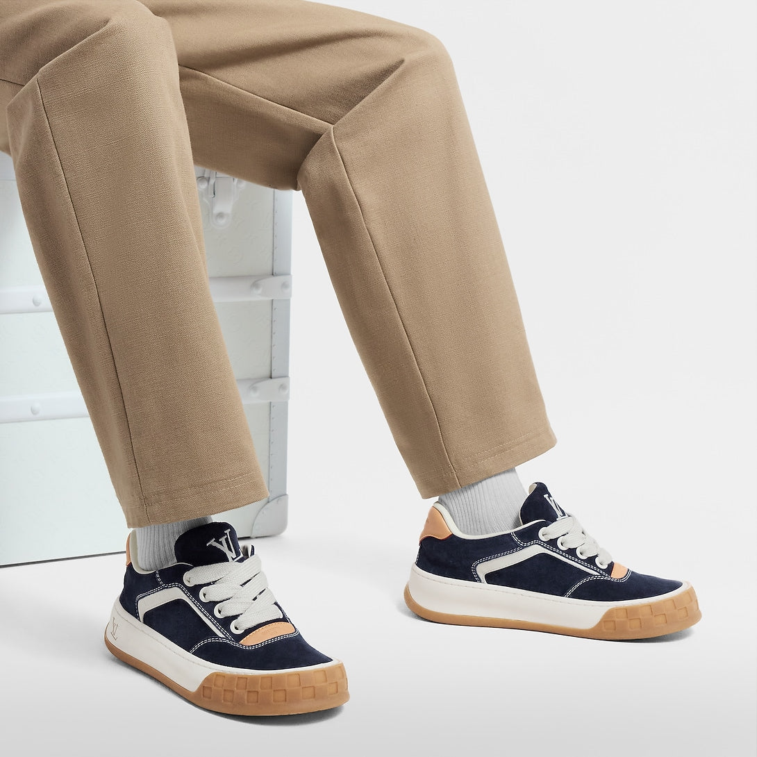 LV Tilted Sneaker Marine