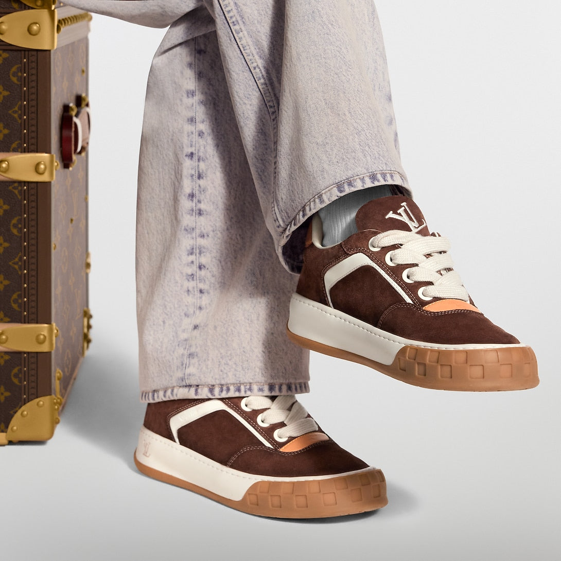 LV Tilted Sneaker Brown