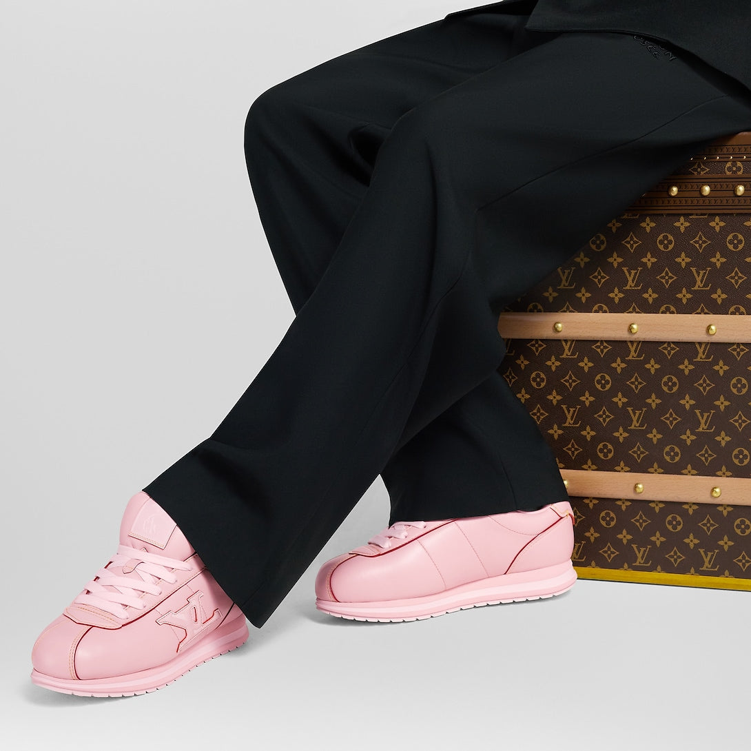 LV Buttersoft Sneaker Rose Pink