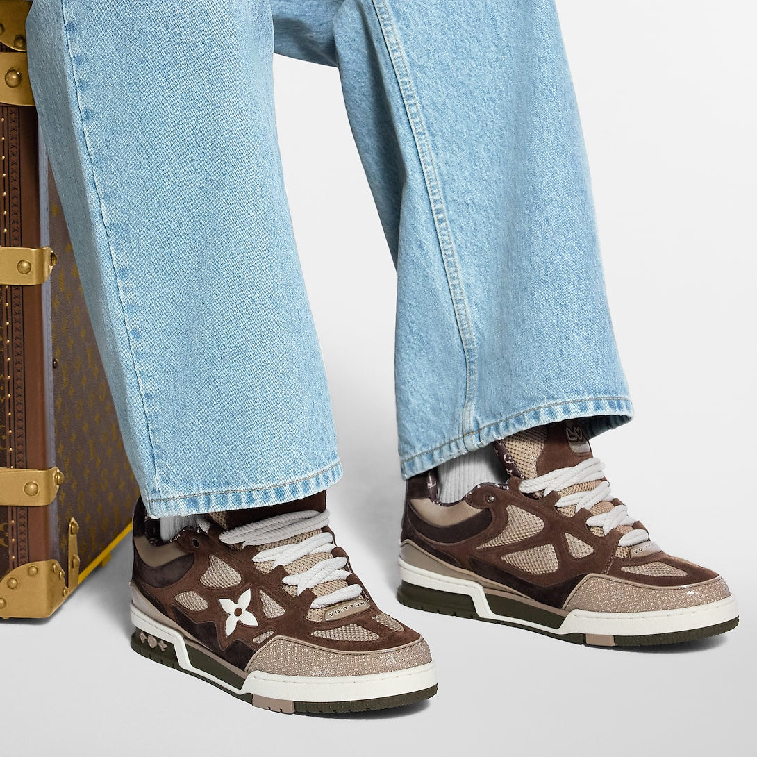 LV Skate Sneaker Brown