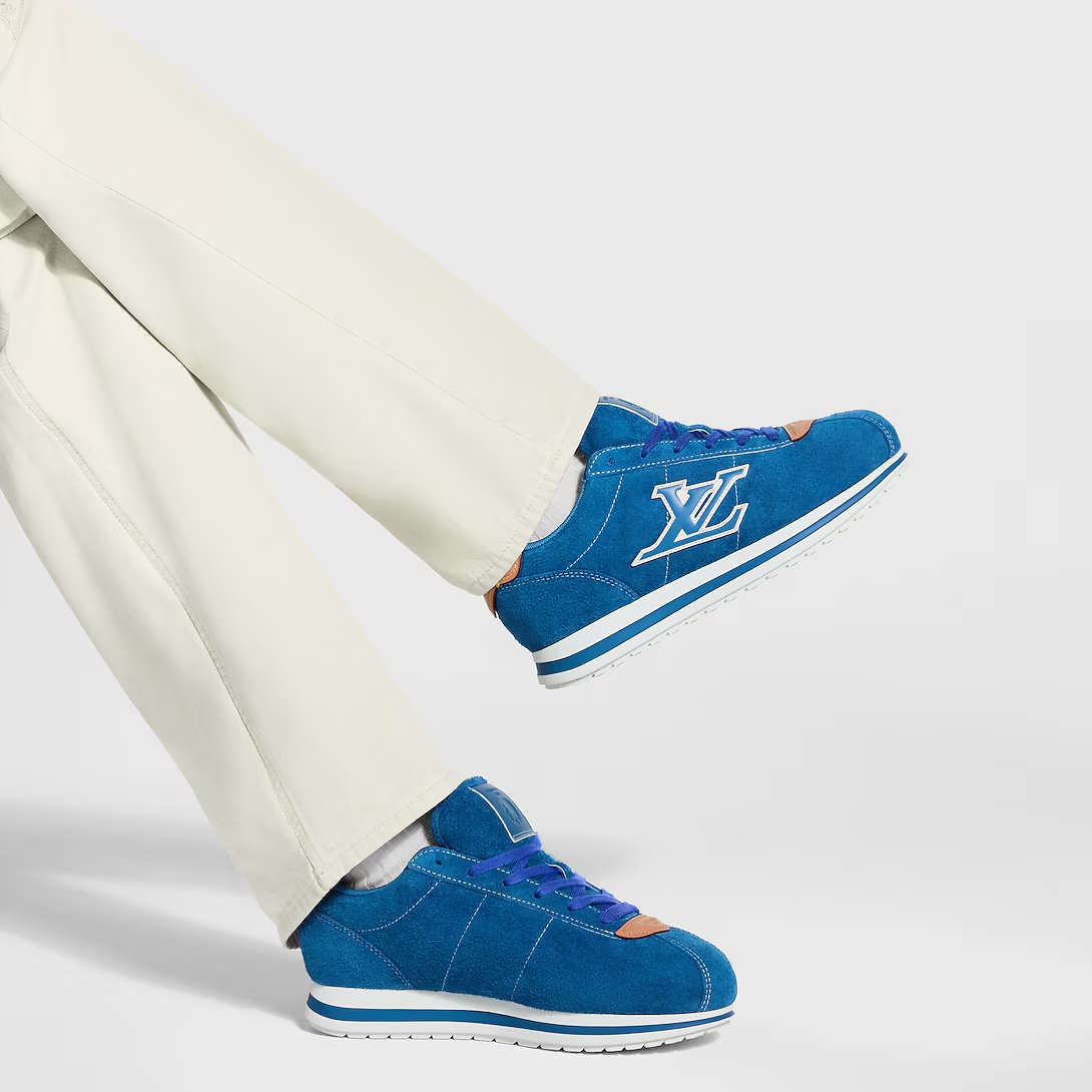 LV Buttersoft Sneaker Blue