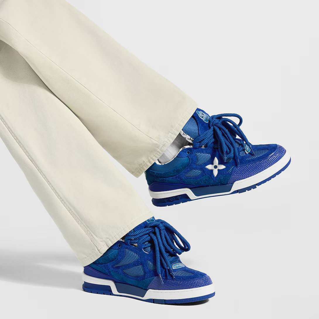LV Skate Sneaker Blue