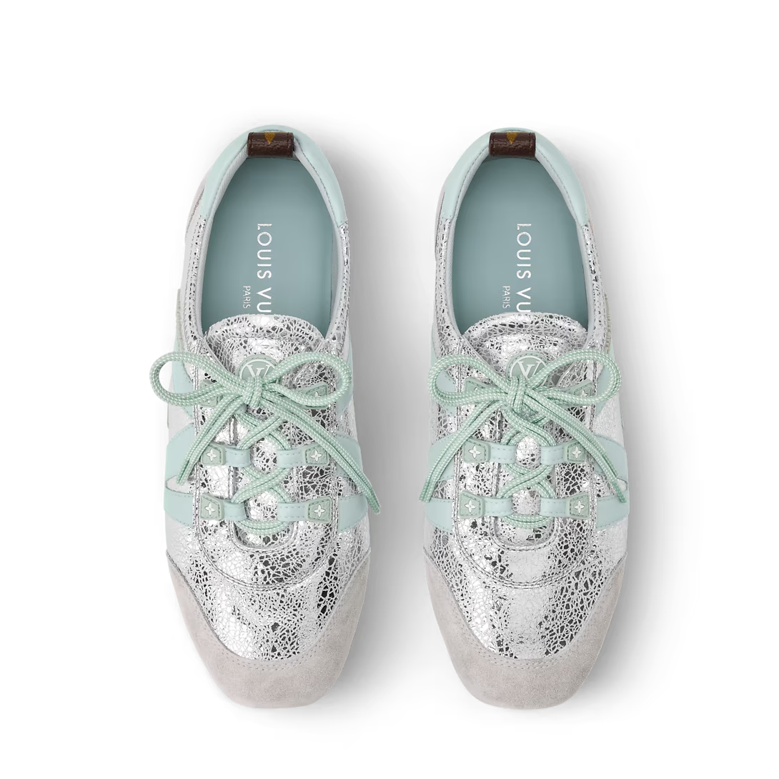 LV Sneakerina Silver Blue
