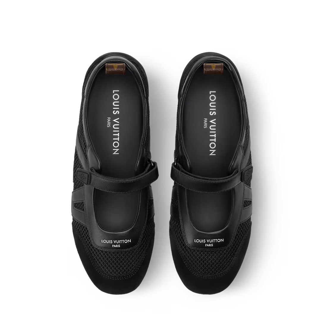 LV Sneakerina Mary Jane Black