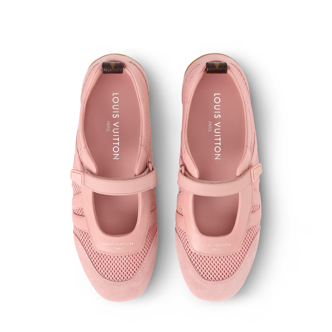 LV Sneakerina Mary Jane Coral Pink