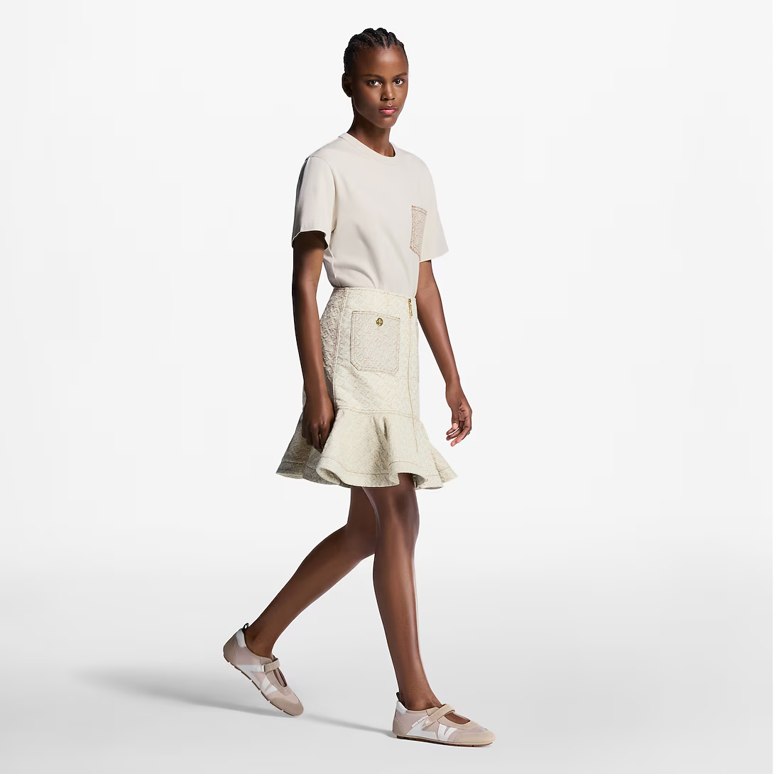 LV Sneakerina Mary Jane Beige