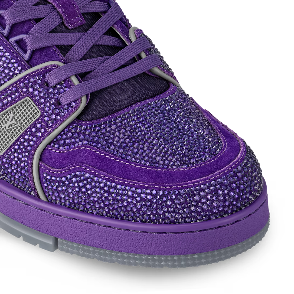 Louis Vuitton LV Trainer Sneaker ‘Purple Crystals’