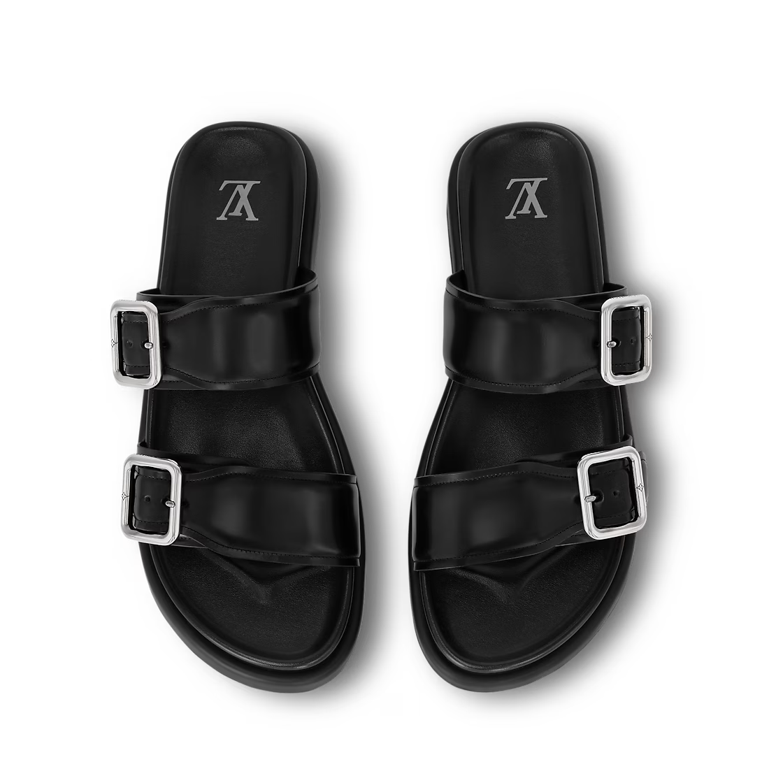 LV Venice Mule Black