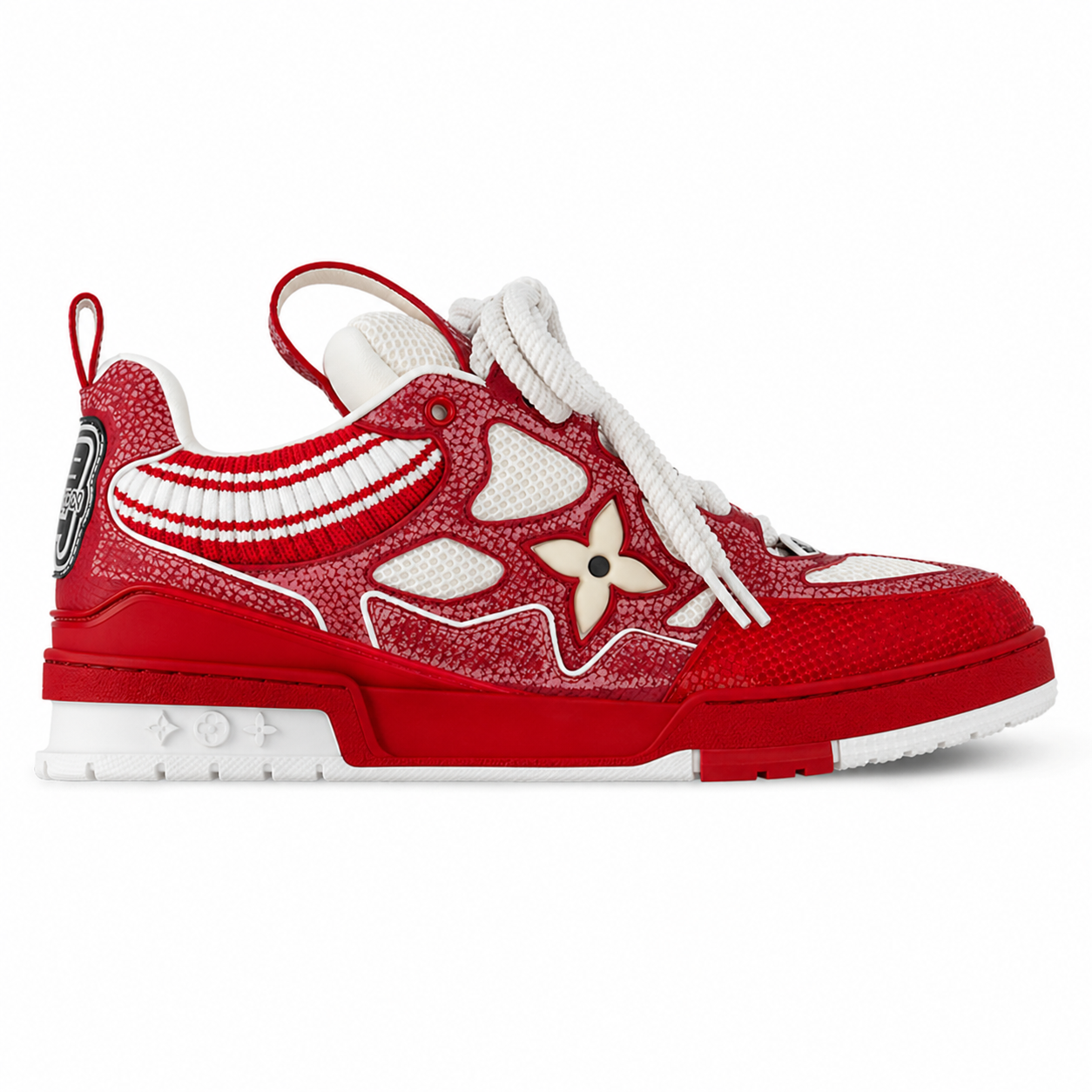 LV Skate Sneaker Red Crystal