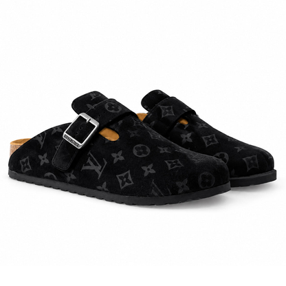 LV Cosy Flat Comfort Clog Black