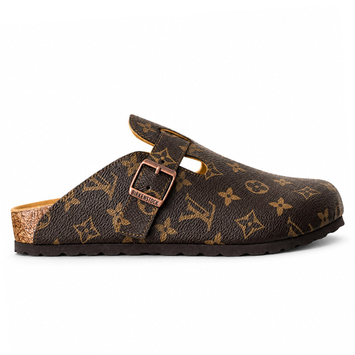 LV Cosy Flat Comfort Clog Brown