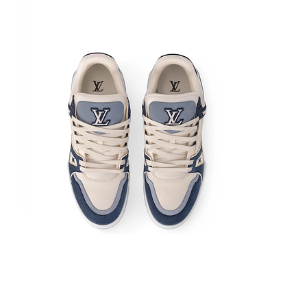 Louis Vuitton LV Trainer “Blue Beige”