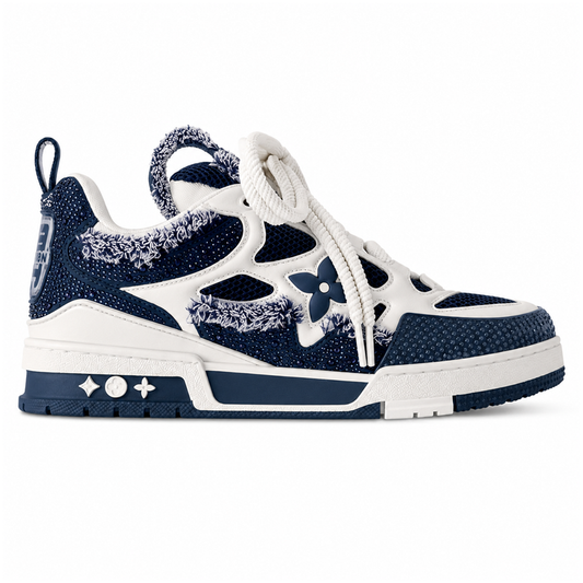 LV Skate Sneaker Marine White
