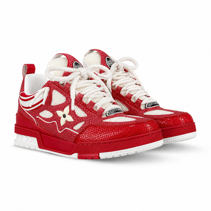 LV Skate Sneaker Red Crystal