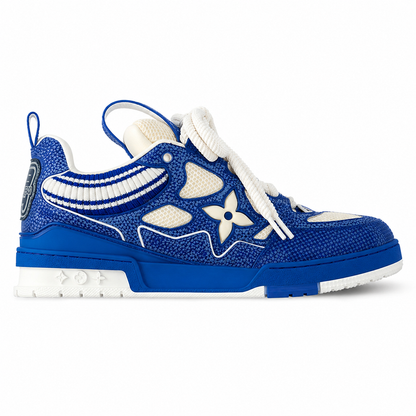 LV Skate Sneaker Blue Crystal