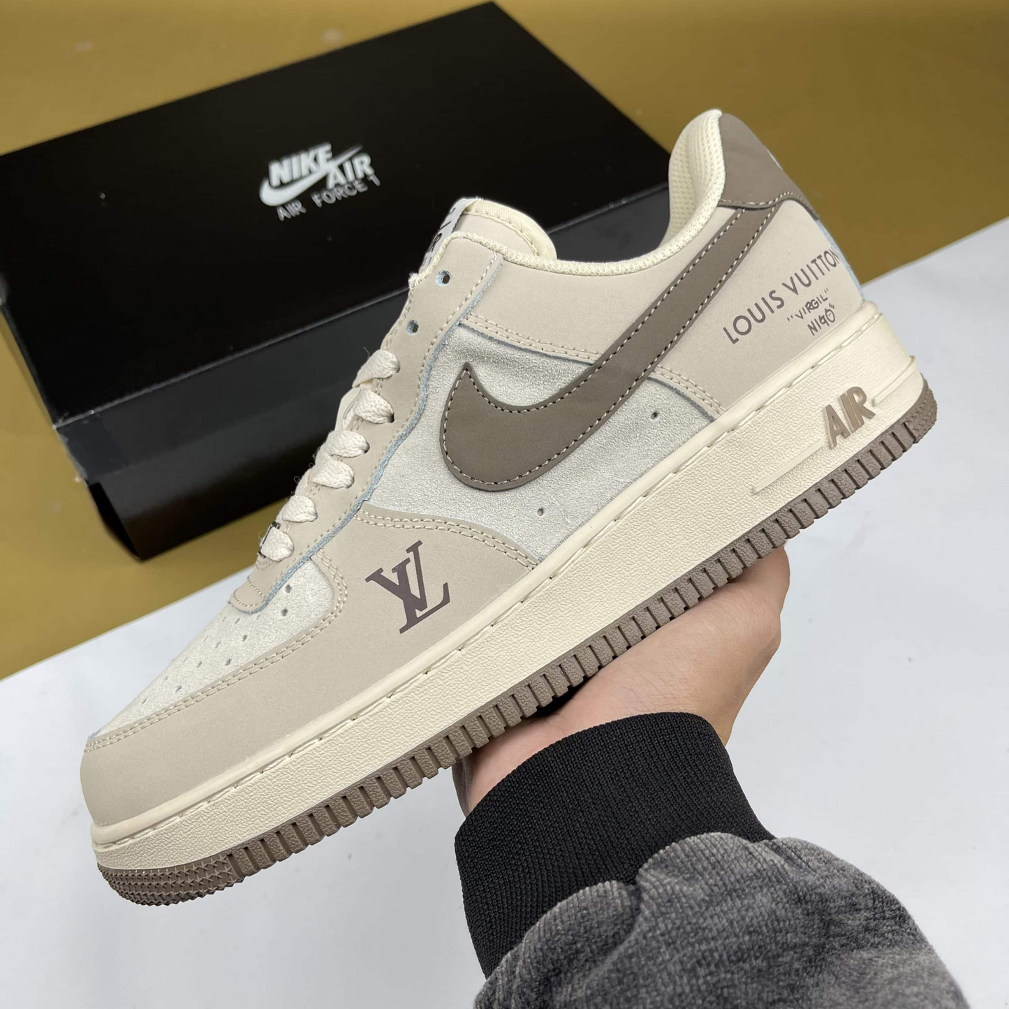 Air Force 1 x Louis Vuitton 07 Low ‘Nigo’ Best Quality