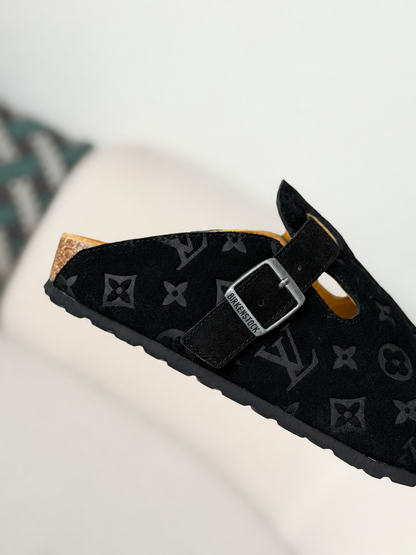 LV Cosy Flat Comfort Clog Black