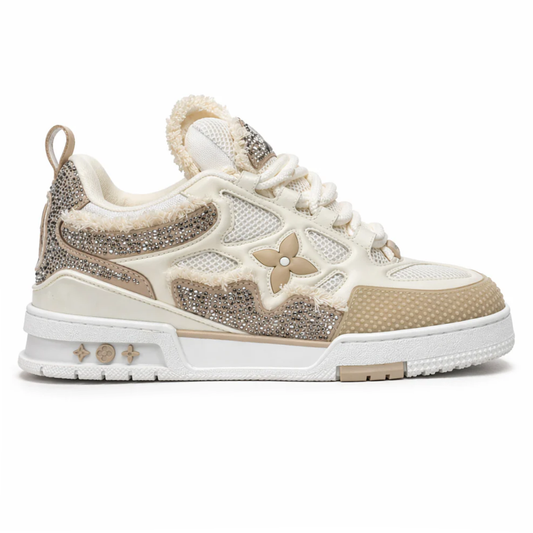 LV Skate Sneaker Beige