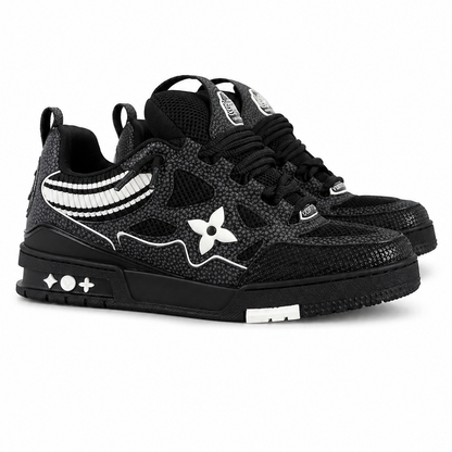 LV Skate Sneaker Black Crystal