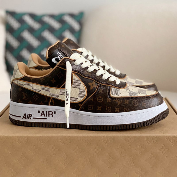Air Force 1 Low Louis Vuitton Monogram Brown Best Quality