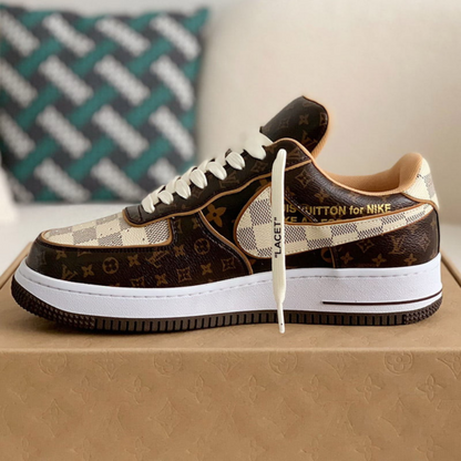 Air Force 1 Low Louis Vuitton Monogram Brown Best Quality