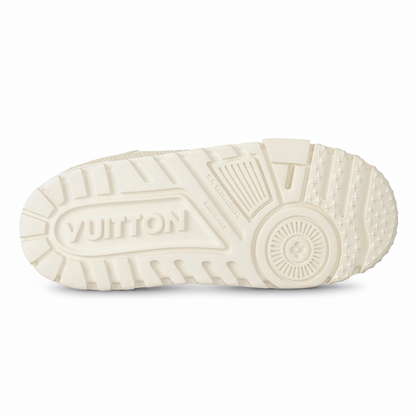 LV Maxi Trainers with Swarovski Crystals White