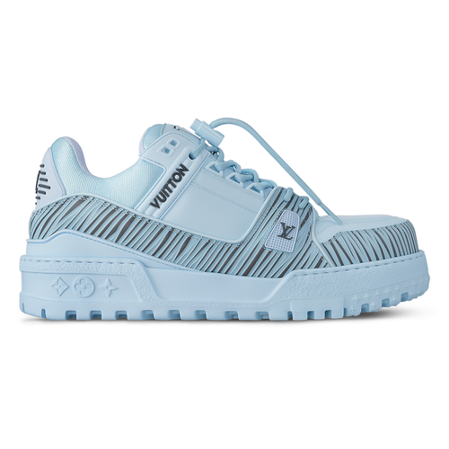 Louis Vuitton x Park Seo-Bo - LV Maxi Trainer Calf Leather Blue