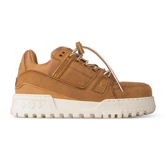 Louis Vuitton - LV Maxi Trainer Grained Nubuck Calf Leather Beige