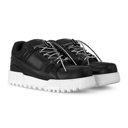 Louis Vuitton - LV Maxi Trainer Calf Leather Bordeaux Black