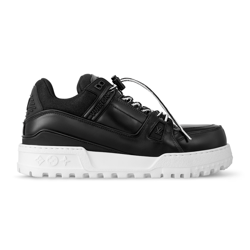 Louis Vuitton - LV Maxi Trainer Calf Leather Bordeaux Black