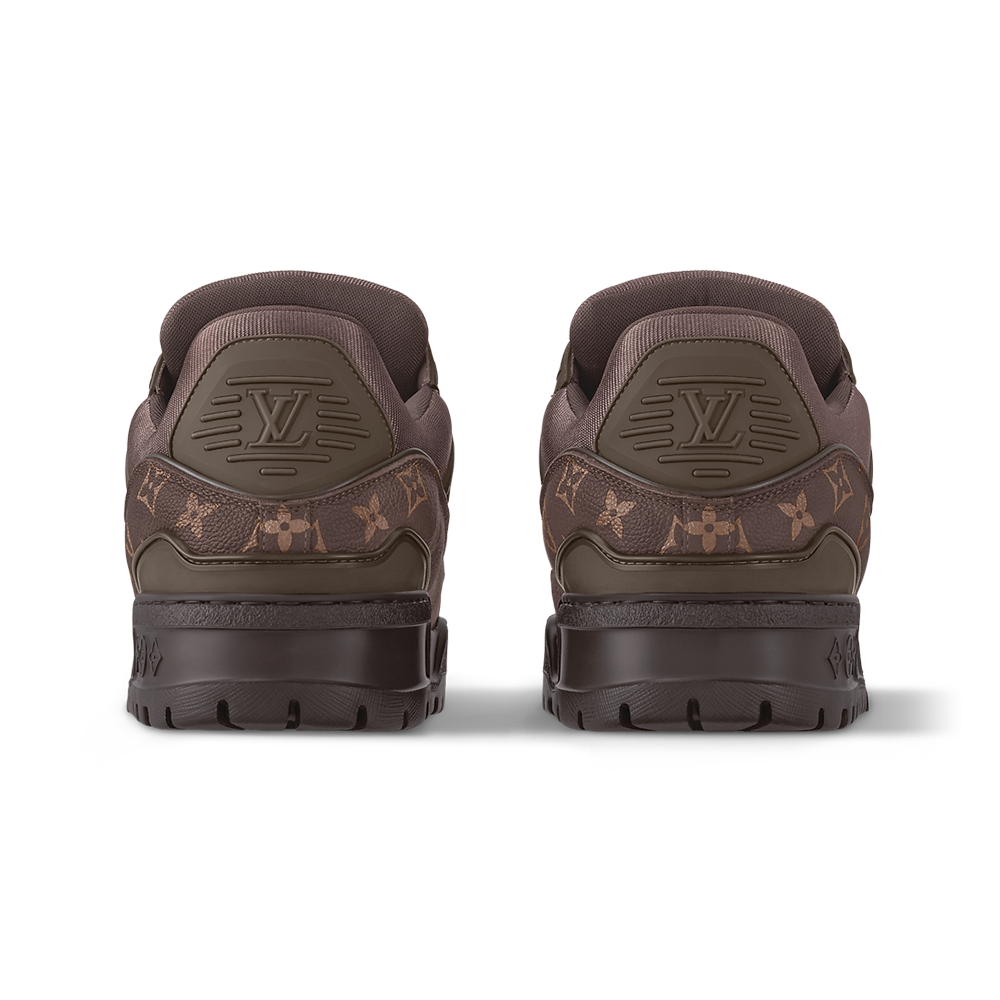 Louis Vuitton - LV Maxi Trainer Monogram Calf Leather Ebony / Black