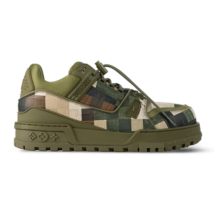 Louis Vuitton - LV Trainer Maxi Leather with Damoflage Khaki Green