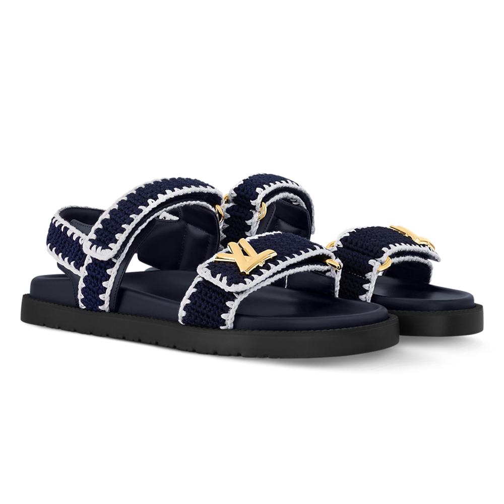 LV Sunset Comfort Sandals ‘Blue/White'