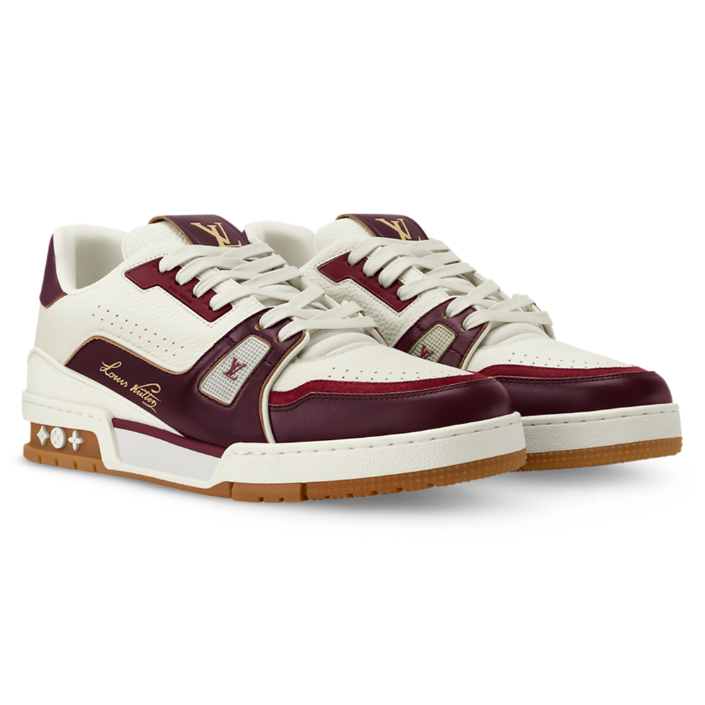 LV Trainer 'Bordeaux Red'