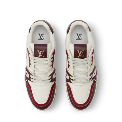 LV Trainer 'Bordeaux Red'