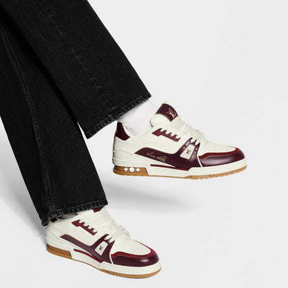 LV Trainer 'Bordeaux Red'