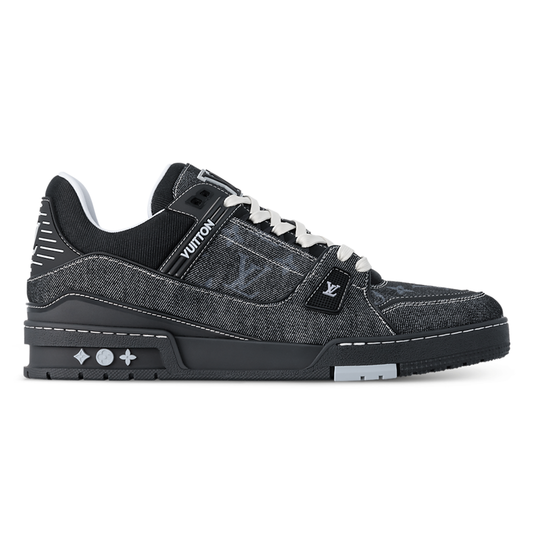 LV Trainer 'Black' Denim