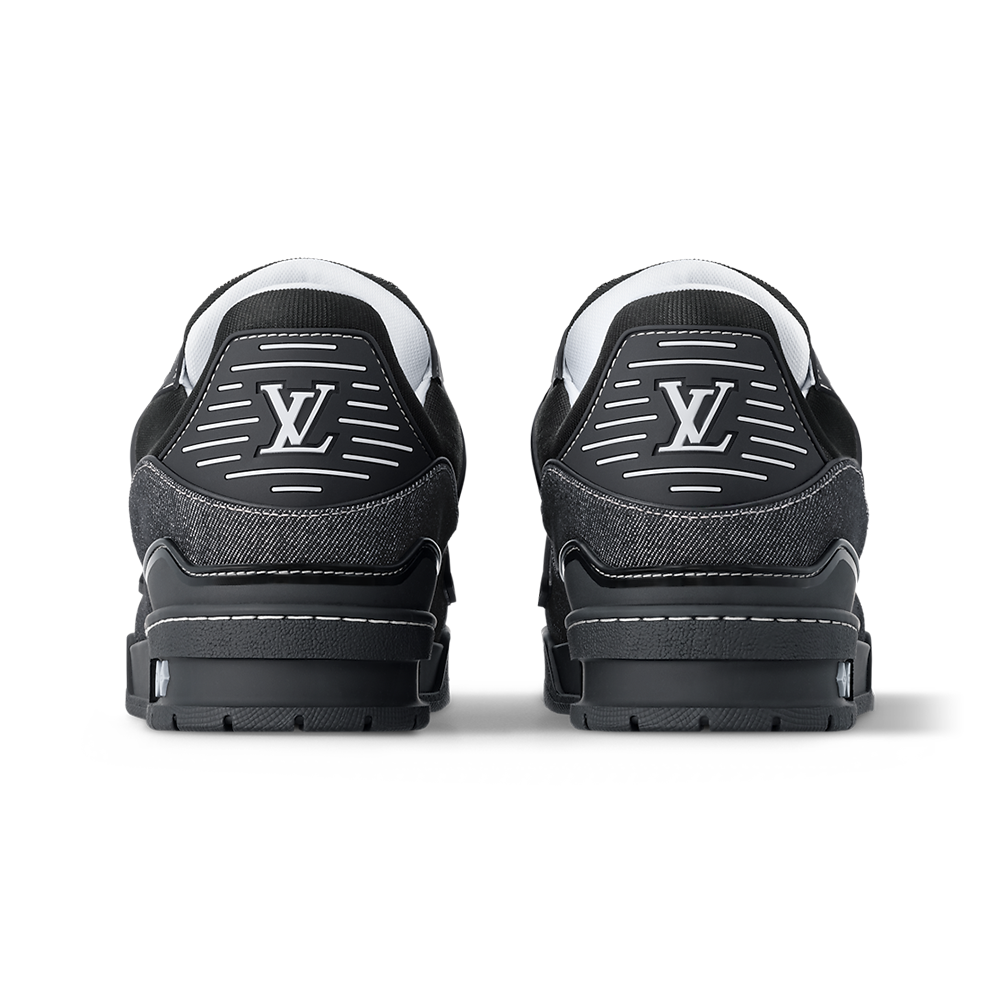 LV Trainer 'Black' Denim