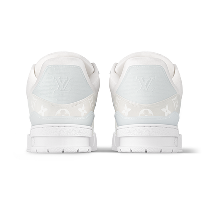 LV Trainers Monogram-Printed Translucent PVC White