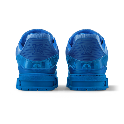 LV Trainers Monogram-Printed Translucent PVC Blue