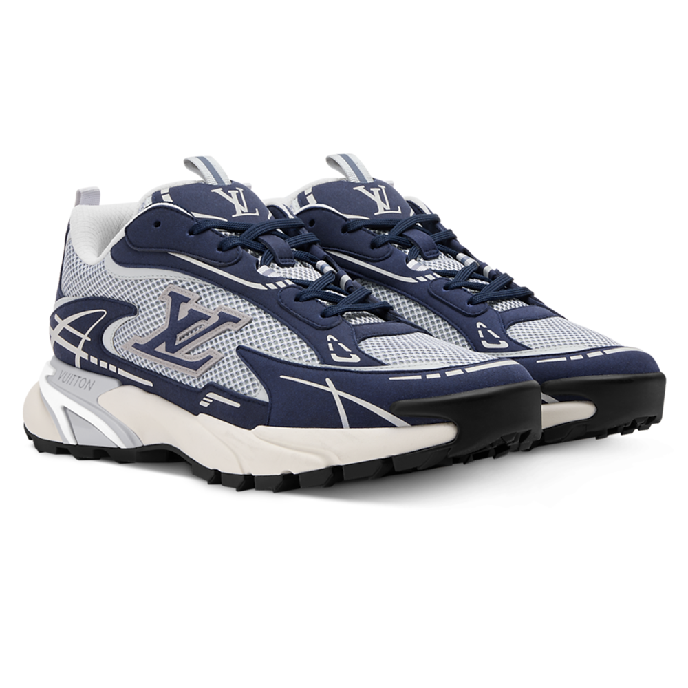 LV Tatic Runner Sneaker Blue