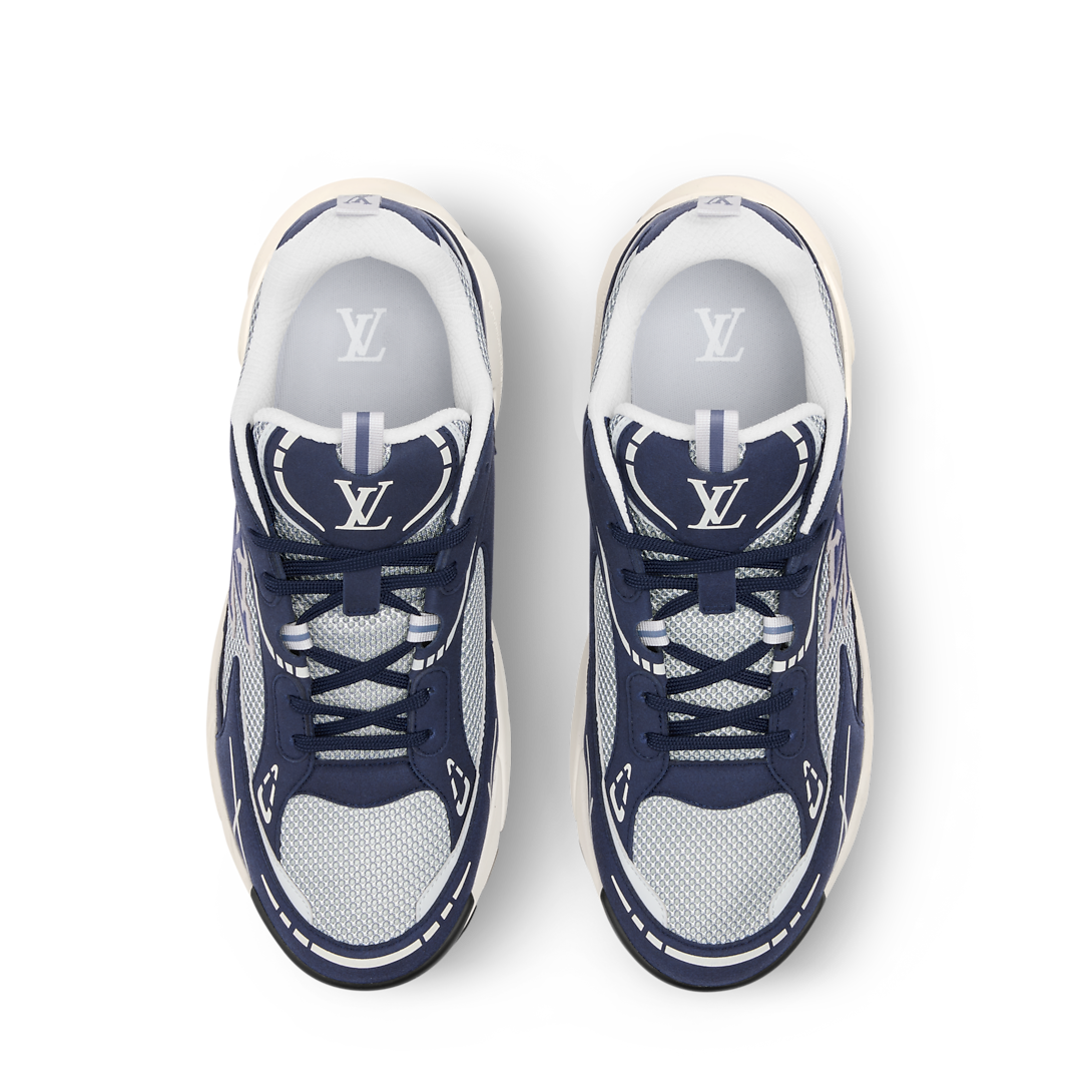 LV Tatic Runner Sneaker Blue