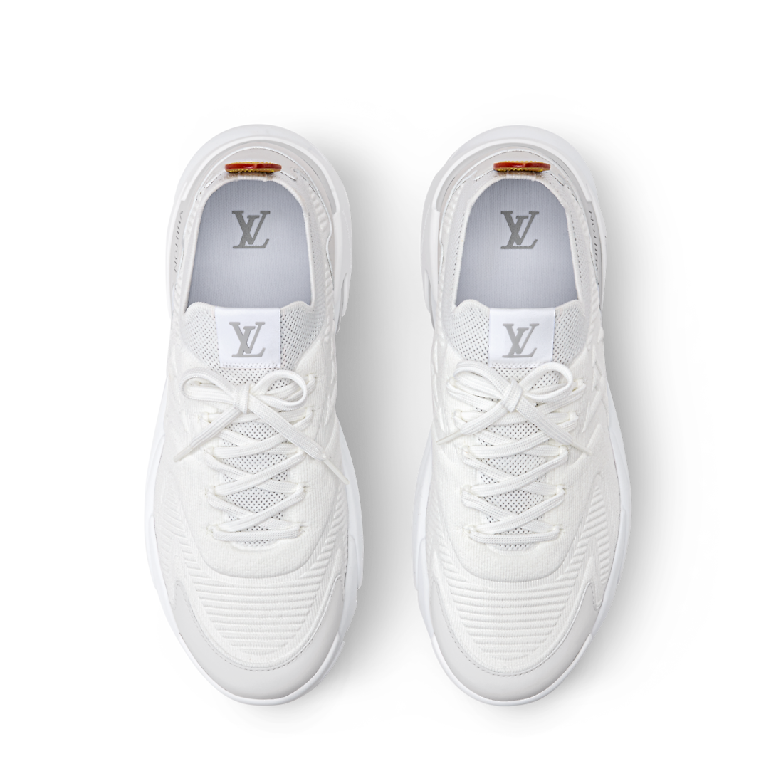 LV Tatic Knit Sneaker White
