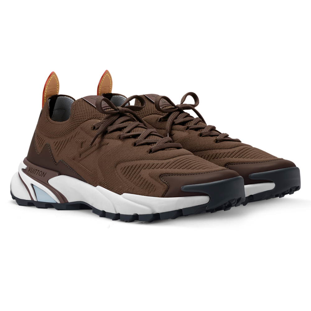 LV Tatic Knit Sneaker Brown