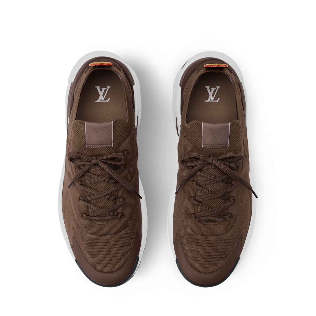 LV Tatic Knit Sneaker Brown