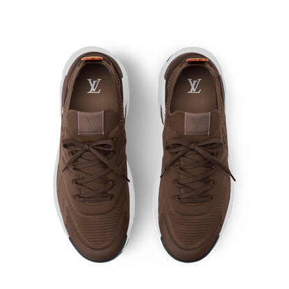 LV Tatic Knit Sneaker Brown