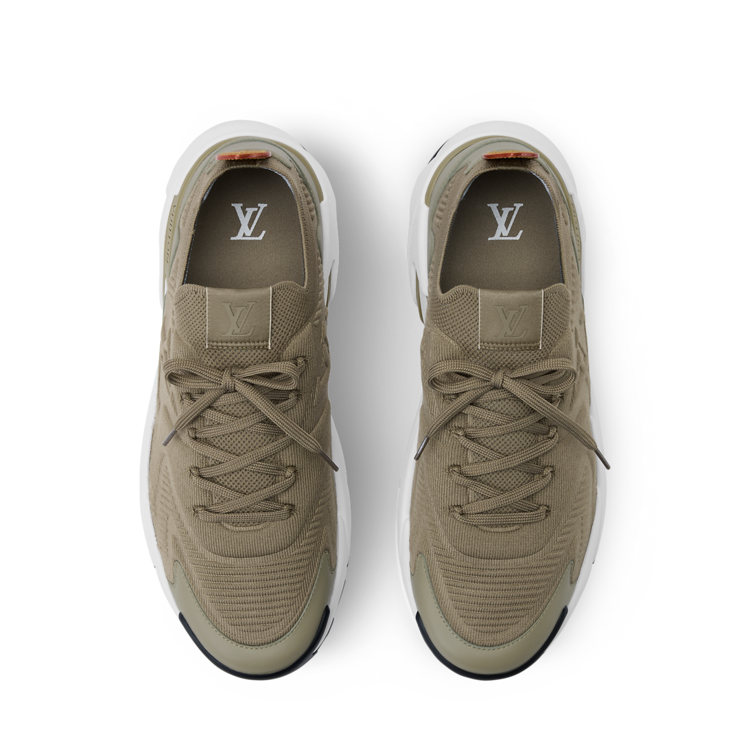 LV Tatic Knit Sneaker Khaki Green